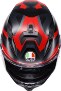 K7 Glimpse Helmet - Black/Matte/Red