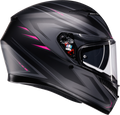 K3 Syth Helmet - Black/Matte/Pink