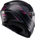 K3 Syth Helmet - Black/Matte/Pink