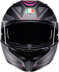 K3 Syth Helmet - Black/Matte/Pink