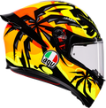 K1 S Tropicrush Helmet - Black/Orange
