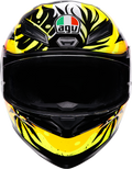 K1 S Tropicrush Helmet - Black/Orange