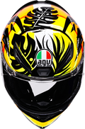 K1 S Tropicrush Helmet - Black/Orange
