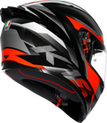 K1 S Fastlap Helmet - Black/Gray/Red