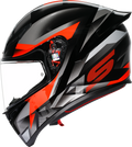 K1 S Fastlap Helmet - Black/Gray/Red