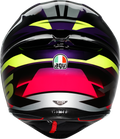 K1 S Fastlap Helmet - Black/Pink/Purple