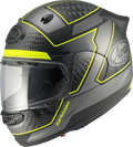 Contour-X Proto Red Helmet - Yellow