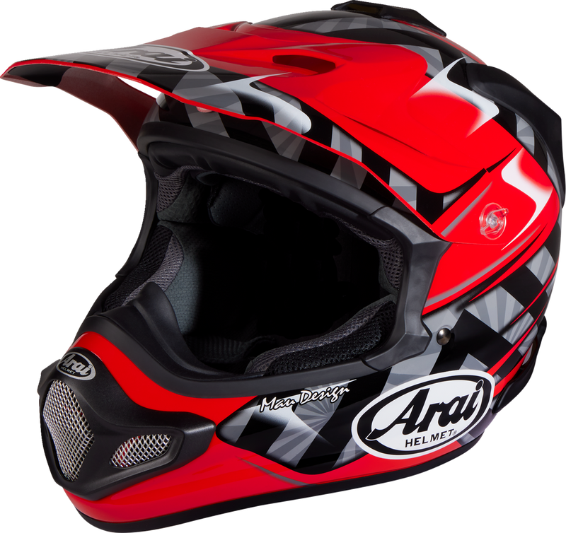 VX-Pro4 Scoop Helmet - Red
