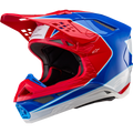 Blue + Gloss + Red + White
