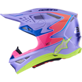 Blue + Fluorescent Yellow + Gloss + Orange + Pink + Purple