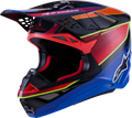 Blue + Fluorescent Yellow + Gloss + Red