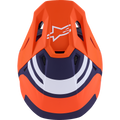 Blue + Matte + Orange + White