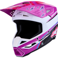 Black + Blue + Pink + Purple + White