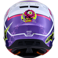 Fluorescent Yellow + Gloss + Pink + Purple + White