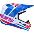 Blue + Orange + Pink + White