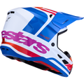 Blue + Orange + Pink + White