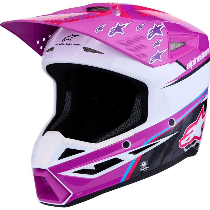 Black + Gloss + Pink + Purple + White