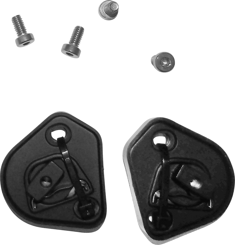 Pista GP RR/Corsa R/Veloce S Helmet Pivot Kit - Black