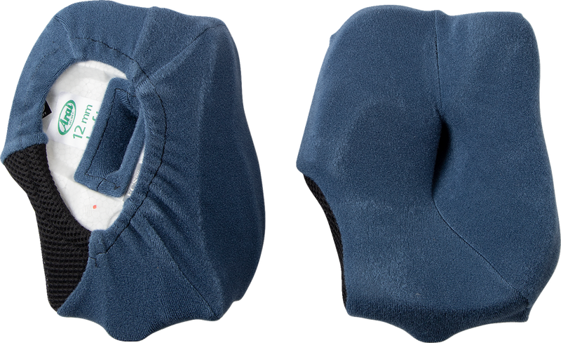 Regent-X Helmet Cheek Pads - Blue
