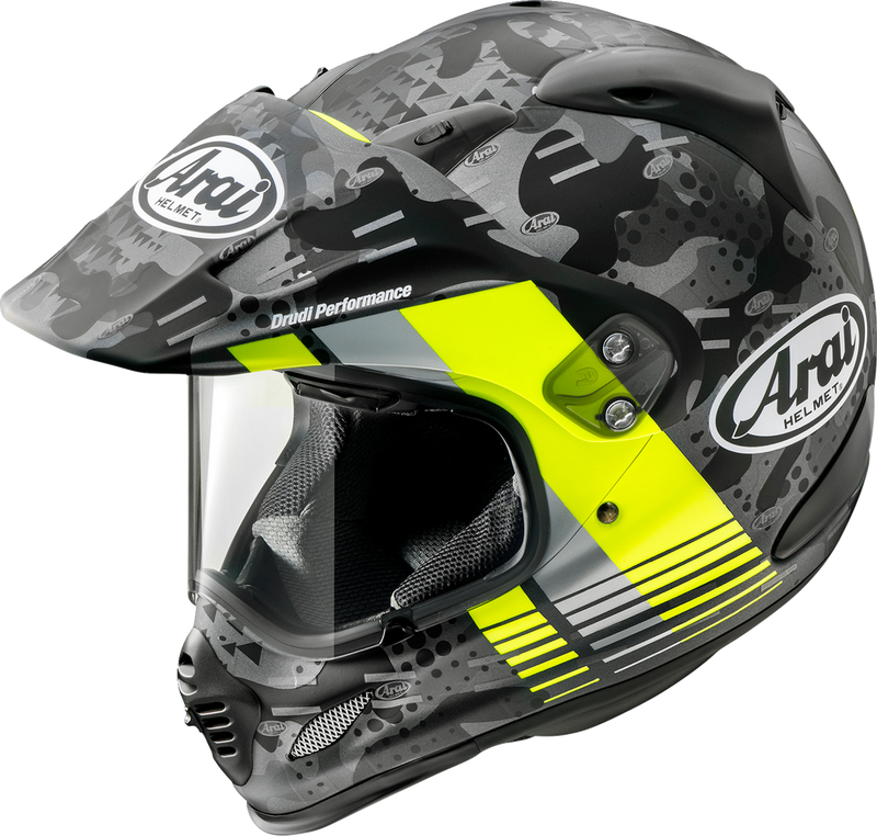 XD-4 Cover Helmet - Fluorescent Yellow Frost