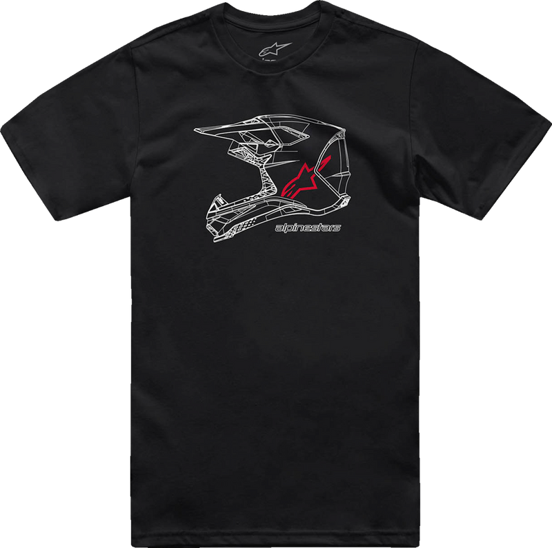 Alpinestars MX Helmet T-Shirt - Black
