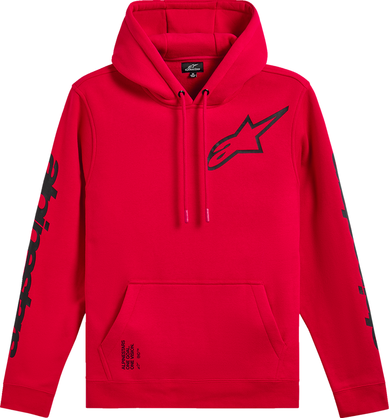 Alpinestars Triple Pullover Hoodie - Red