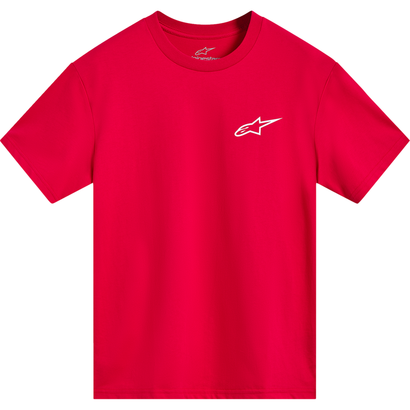 Alpinestars Combo Back CSF T-Shirt - Red/White