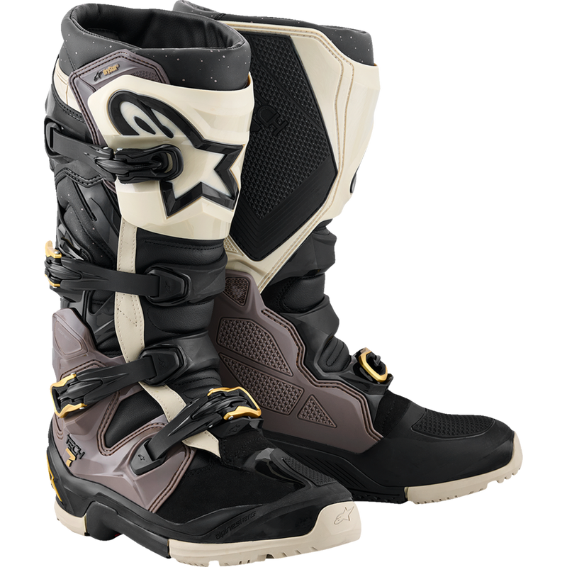 Alpinestars Tech 7 Enduro Drystar® Boots - Black/Dark Gray/Gold