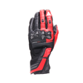 Demon Sprint - Two-Piece Motorcycle Suit In Leather Men - Black/Black/Red-Lava