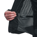 Avro 5 - Men's Motorcycle Leather Jacket - Black/White/Anthracite