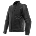 Fulcro - Men's Motorcycle Leather Jacket - Black