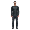Fulcro - Men's Motorcycle Leather Jacket - Black