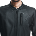 Fulcro - Men's Motorcycle Leather Jacket - Black