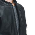 Fulcro - Men's Motorcycle Leather Jacket - Black