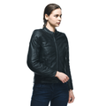 Itinere - Women's Motorcycle Leather Jacket - Black