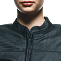 Itinere - Women's Motorcycle Leather Jacket - Black
