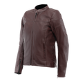 Itinere - Women's Motorcycle Leather Jacket - Bordeaux
