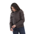 Itinere - Women's Motorcycle Leather Jacket - Bordeaux