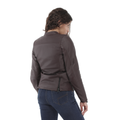 Itinere - Women's Motorcycle Leather Jacket - Bordeaux