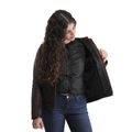 Itinere - Women's Motorcycle Leather Jacket - Bordeaux
