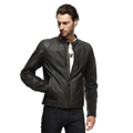 Istrice - Men's Motorcycle Leather Jacket - Dark-Brown