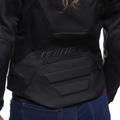 Racing 5 - Women's Perforated Leather Motorcycle Jacket - Black/Black