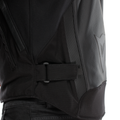 Iperattiva - Men Leather-Textile Motorcycle Jacket - Black/Black
