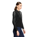 Iperattiva - Women's Leather-Textile Motorcycle Jacket - Black/Black