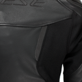 Iperattiva - Women's Leather-Textile Motorcycle Jacket - Black/Black