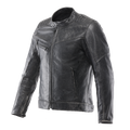 Radicale - Motorcycle Jacket In Leather Men - Black