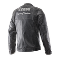 Radicale - Motorcycle Jacket In Leather Men - Black