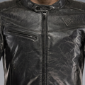 Radicale - Motorcycle Jacket In Leather Men - Black