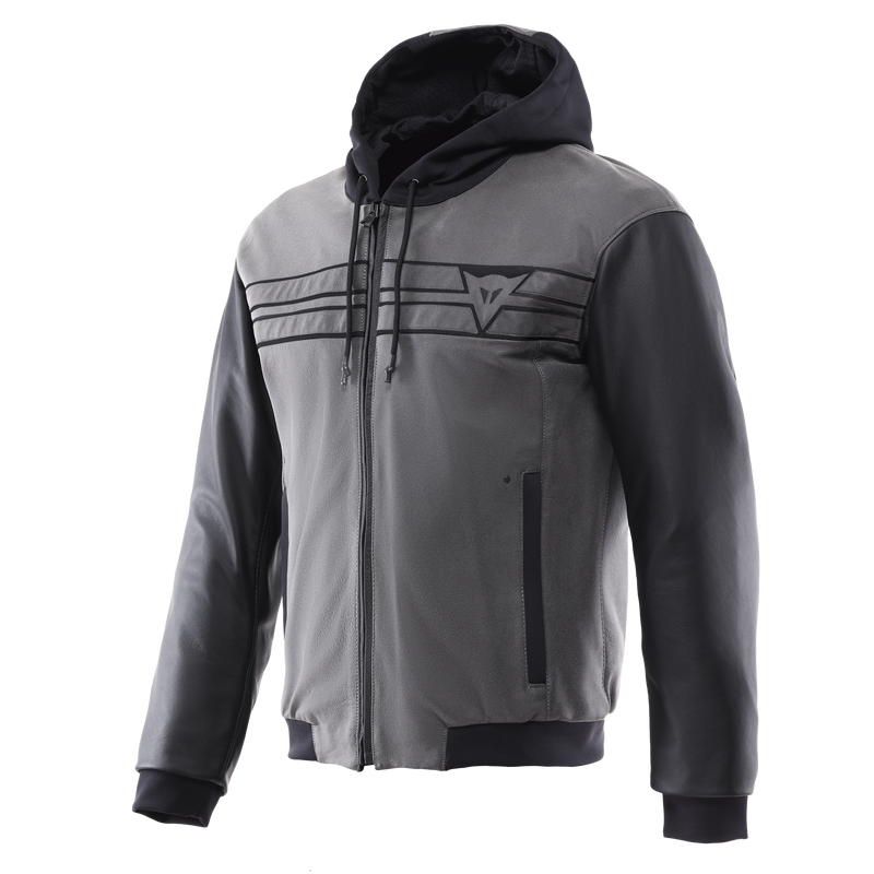 Vintedge - Leather Motorcycle Jacket Men - Black