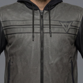 Vintedge - Leather Motorcycle Jacket Men - Black